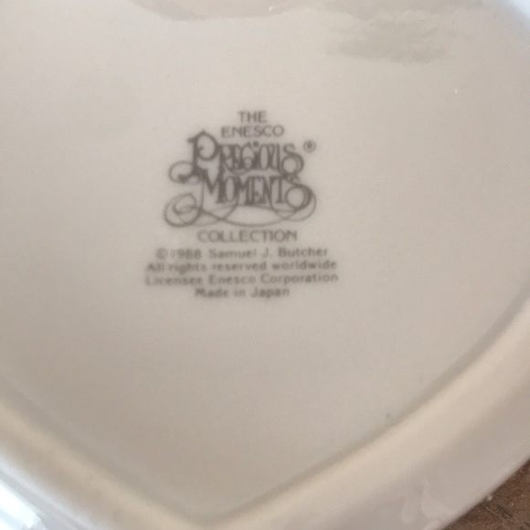Precious Moments Collection vintage 1988 November treasure heart - Picture 6 of 10